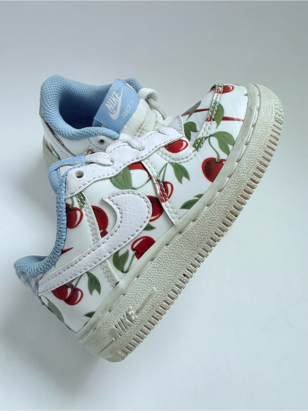 Nike Air Force cherry picnic sneakers